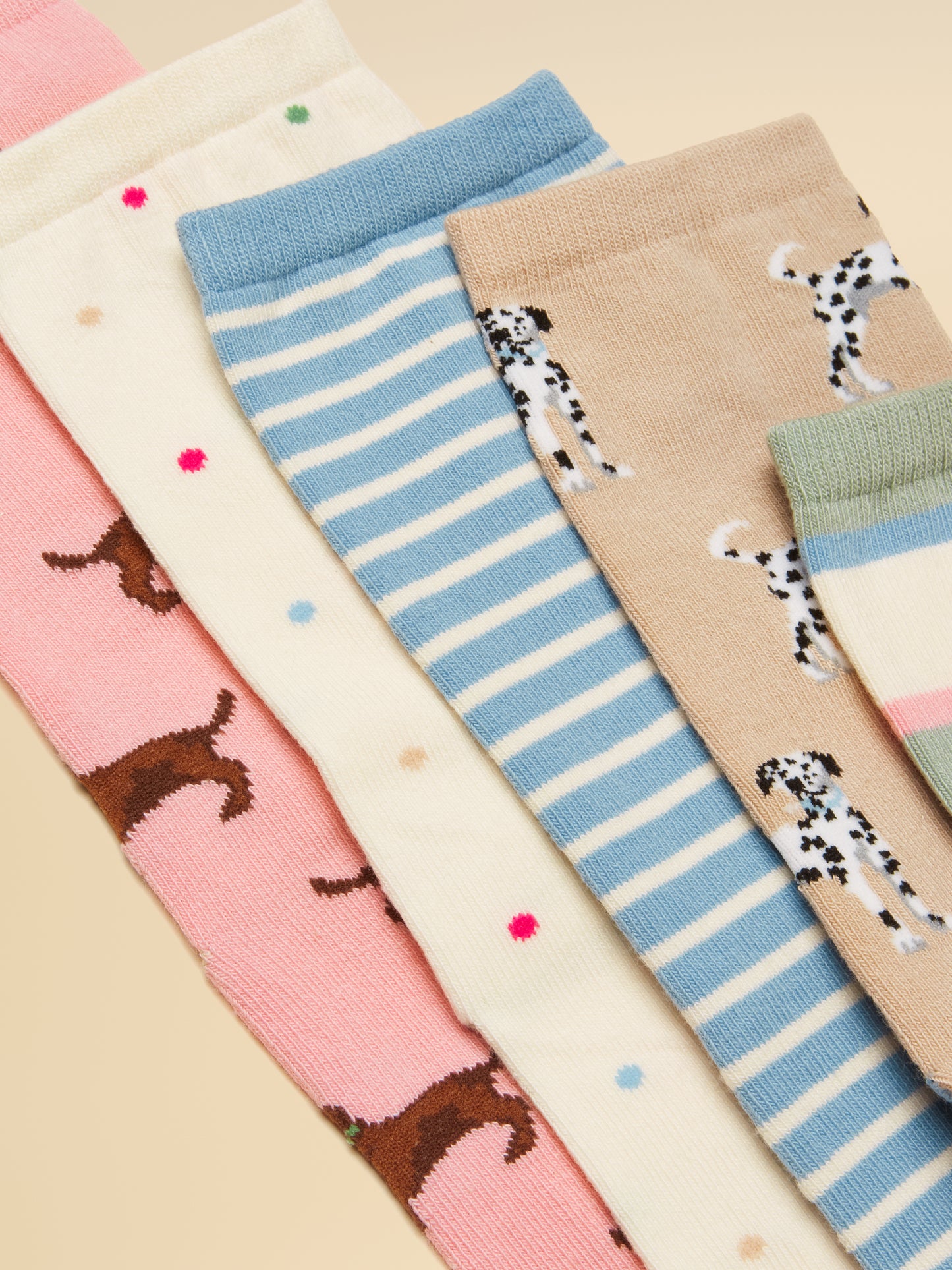 Joules Everyday Women's 5 Pack Socks