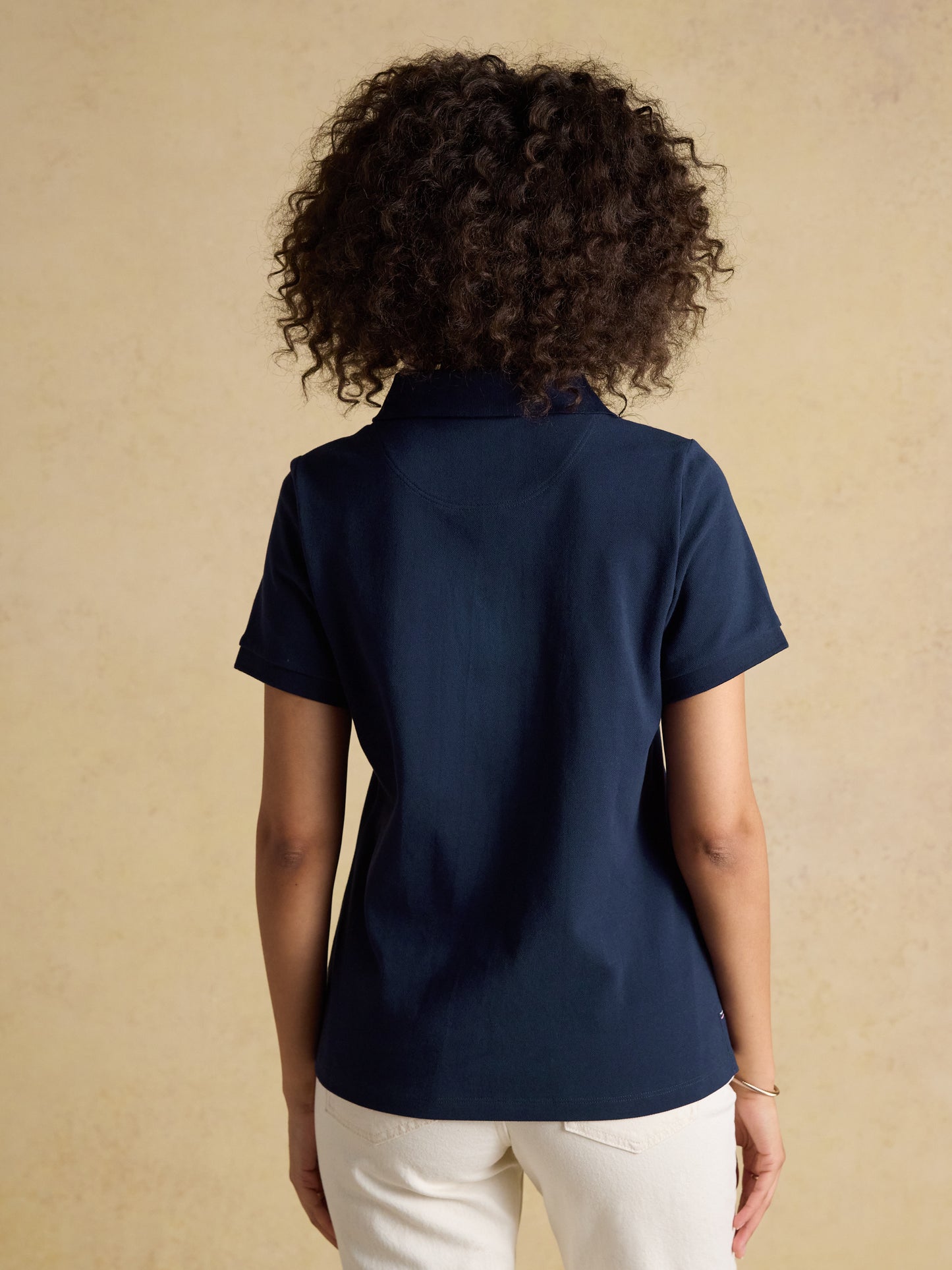 Joules Women's Woody Cotton Pique Short Sleeve Polo Shirt