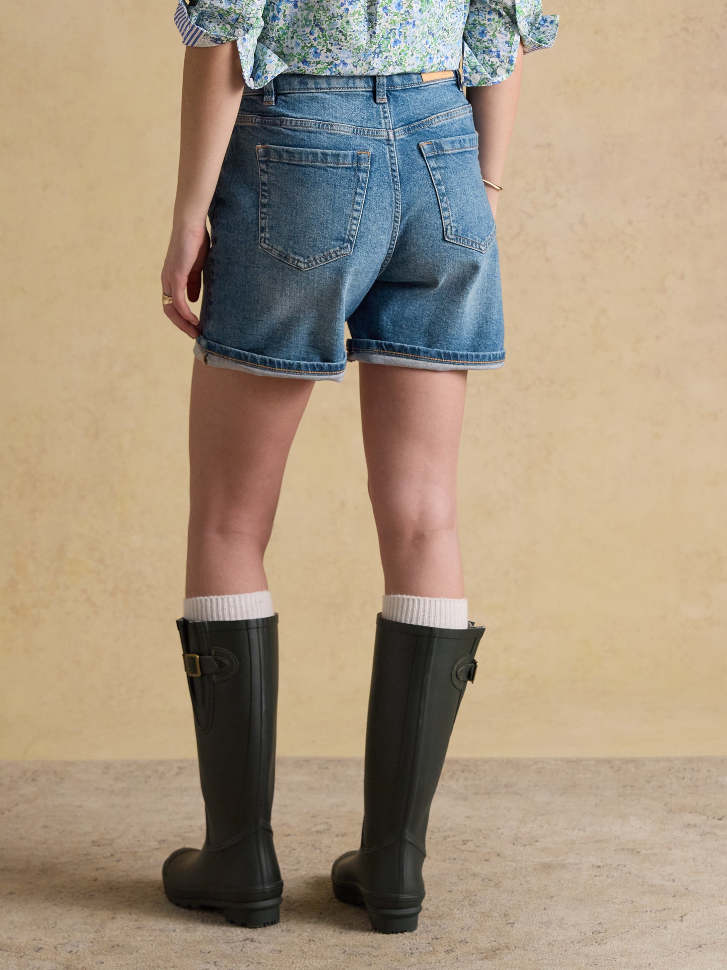 Joules Womens Denim Shorts