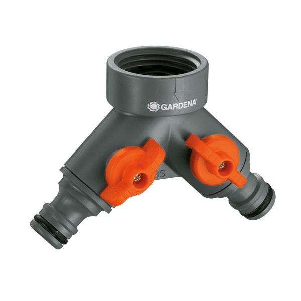 Gardena Twin Tap Connector 26.5mm (G ¾")