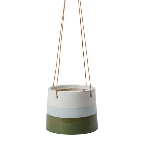 Burgon and Ball Collectors Hanging Pot Blue/Green 12.5cm