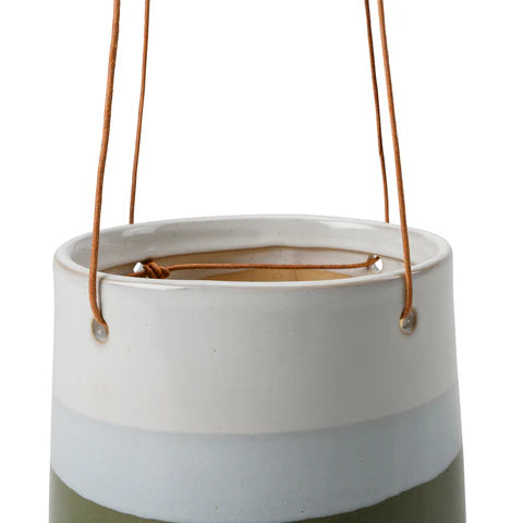 Burgon and Ball Collectors Hanging Pot Blue/Green 12.5cm