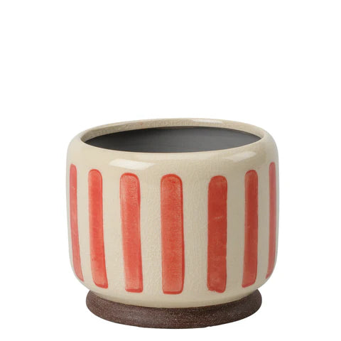Burgon & Ball Red Stripe Collectors Indoor Pot