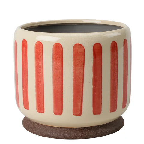 Burgon & Ball Red Stripe Collectors Indoor Pot