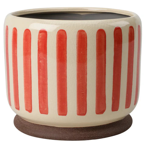 Burgon & Ball Red Stripe Collectors Indoor Pot