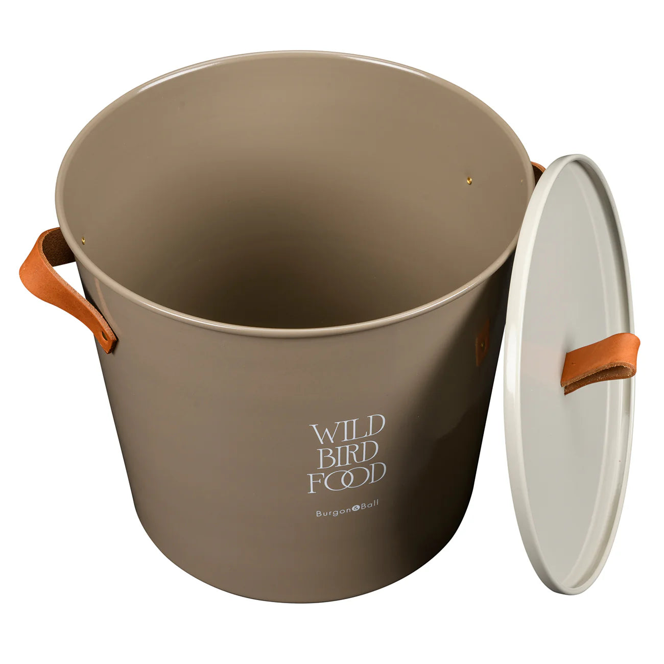 Burgon & Ball Collector Wild Bird Feed Tin - Truffle