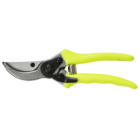 Burgon & Ball Flora Brite Bypass Secateurs Neon Yellow