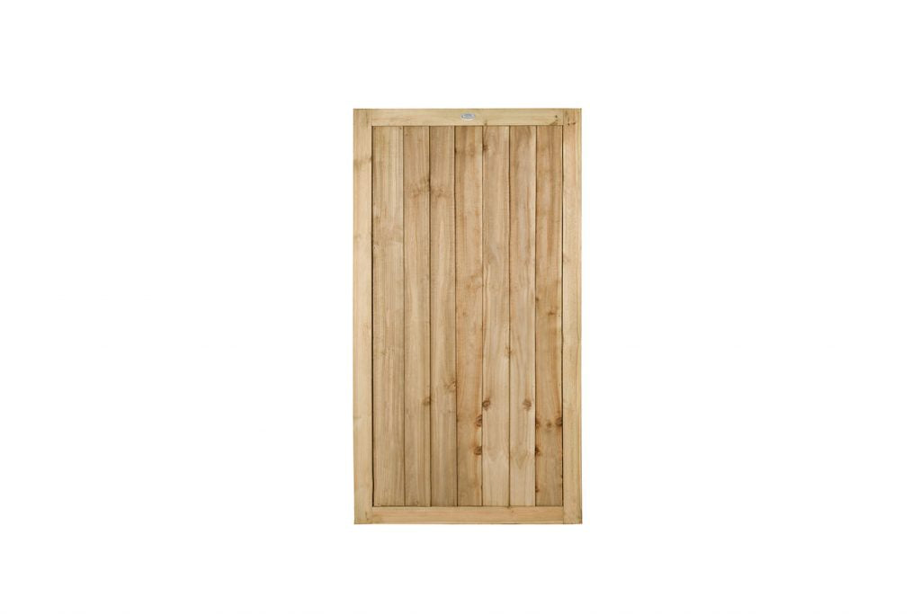 Forest Garden Pressure Treated Featheredge Gate 6ft (1.80m High)