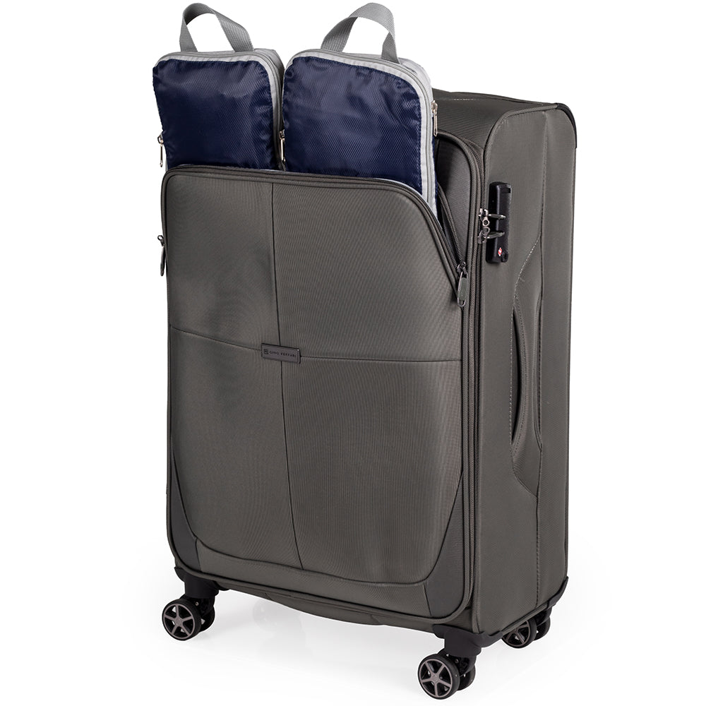 Gino Ferrari Omis Lightweight Softsided Wheeled Case
