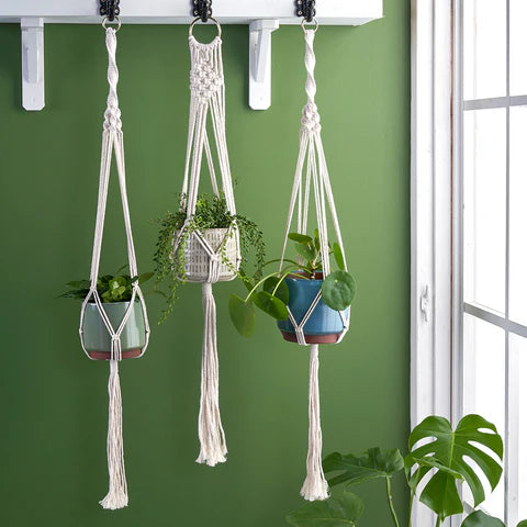 Burgon and Ball Macrame Hanger - Woodstock