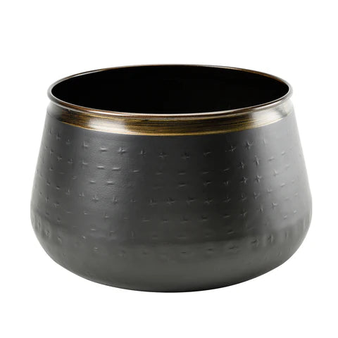Burgon & Ball Sahara Sunset Metal Plant Pot