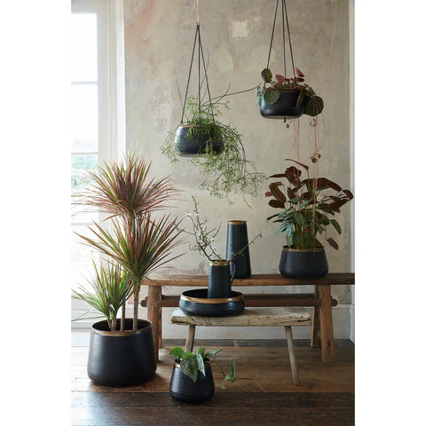 Burgon & Ball Sahara Sunset Metal Plant Pot