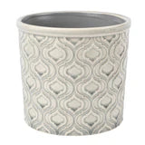 Burgon & Ball Glazed Pot Venetian Large Grey