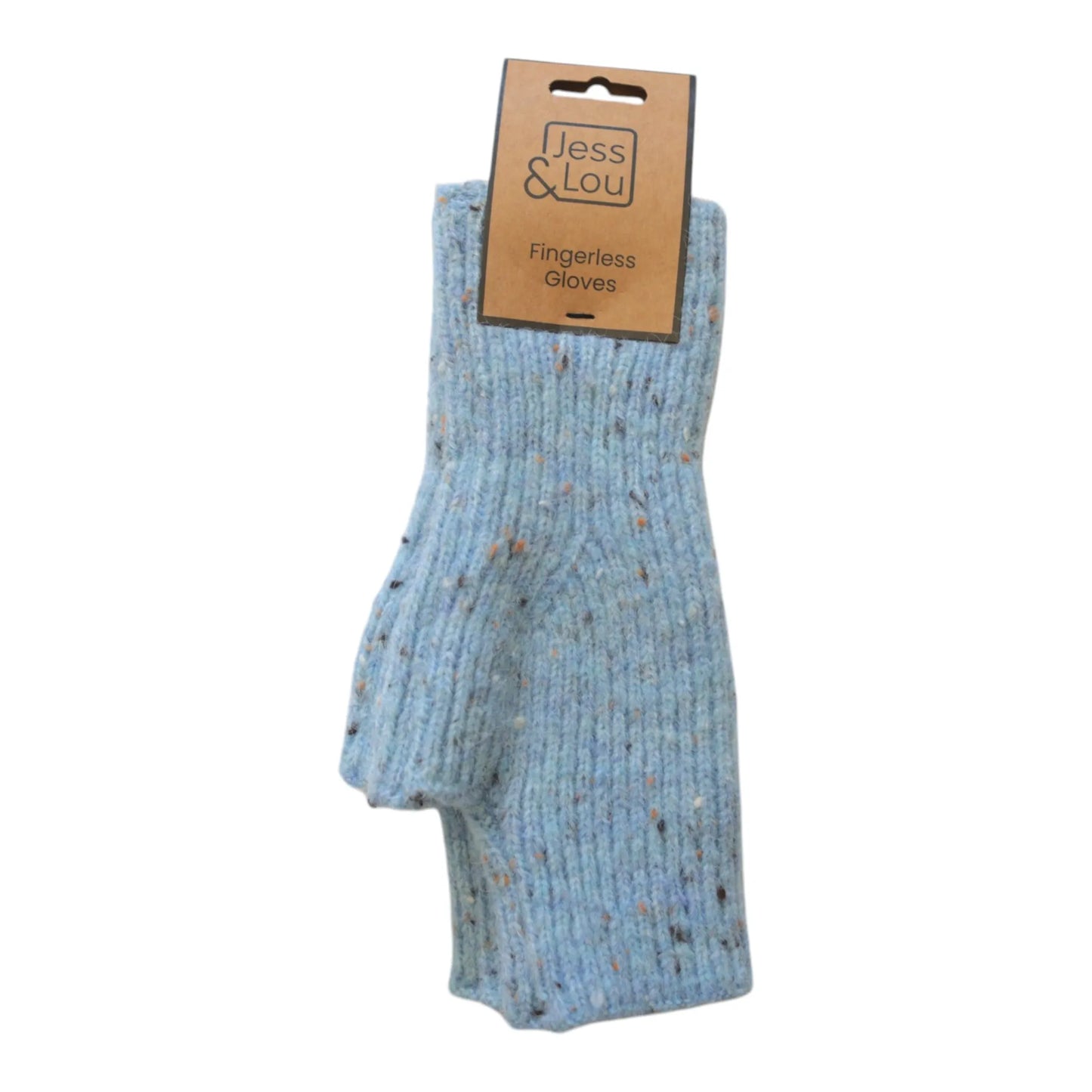 Jess & Lou Speckle Knit Cosy Fingerless Gloves