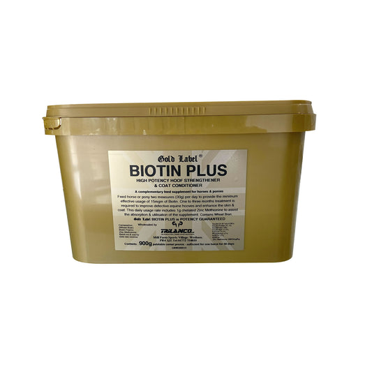 Gold Label Biotin Plus Hoof Strengthener & Coat Conditioner