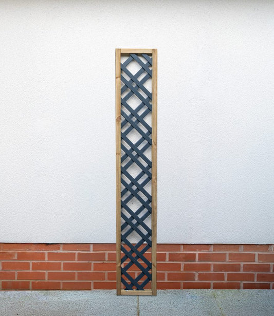 Forest Garden Grey Painted Lattice