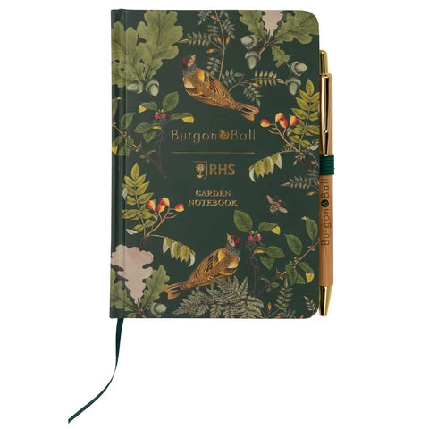 Burgon & Ball Woodland Wonders Garden Notebook & Pen