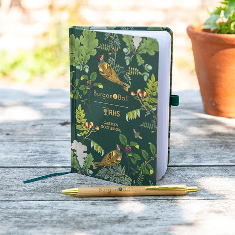 Burgon & Ball Woodland Wonders Garden Notebook & Pen