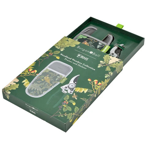Burgon & Ball Woodland Wonders Pruner & Holster Set