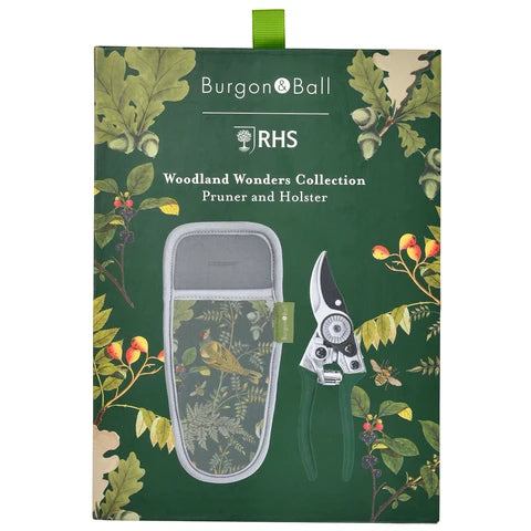 Burgon & Ball Woodland Wonders Pruner & Holster Set