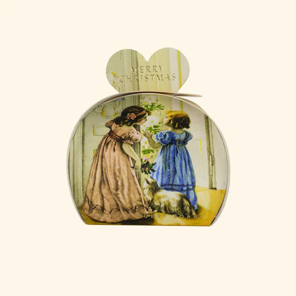 English Soap Company Luxury Guest Soaps 3x 20g  A Victorian Christmas
