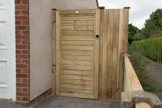 Forest Garden Pressure Treated Square Lap Gate 6ft (1.83m High)