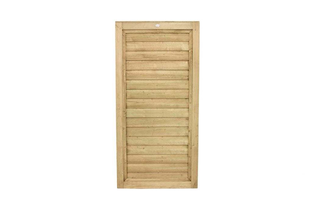 Forest Garden Pressure Treated Square Lap Gate 6ft (1.83m High)
