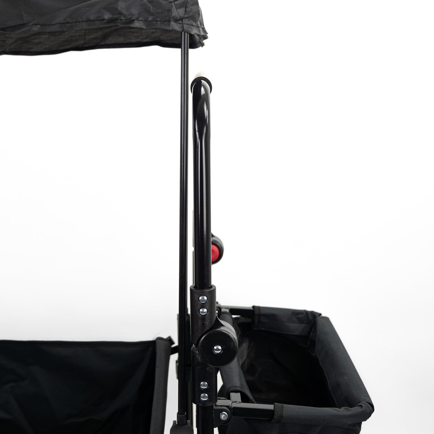 GardenTek Festival Trolley On Wheels Canopy And Side Box 90kg Load 120L Capacity GTW330