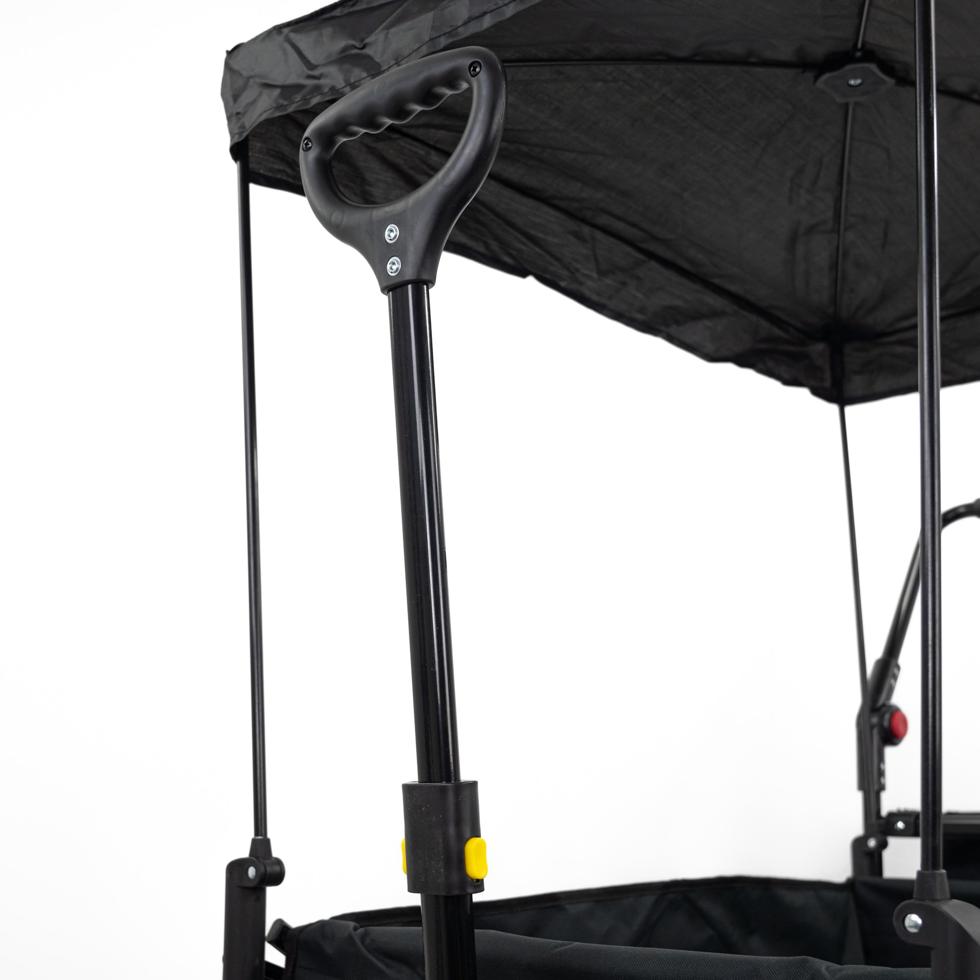 GardenTek Festival Trolley On Wheels Canopy And Side Box 90kg Load 120L Capacity GTW330
