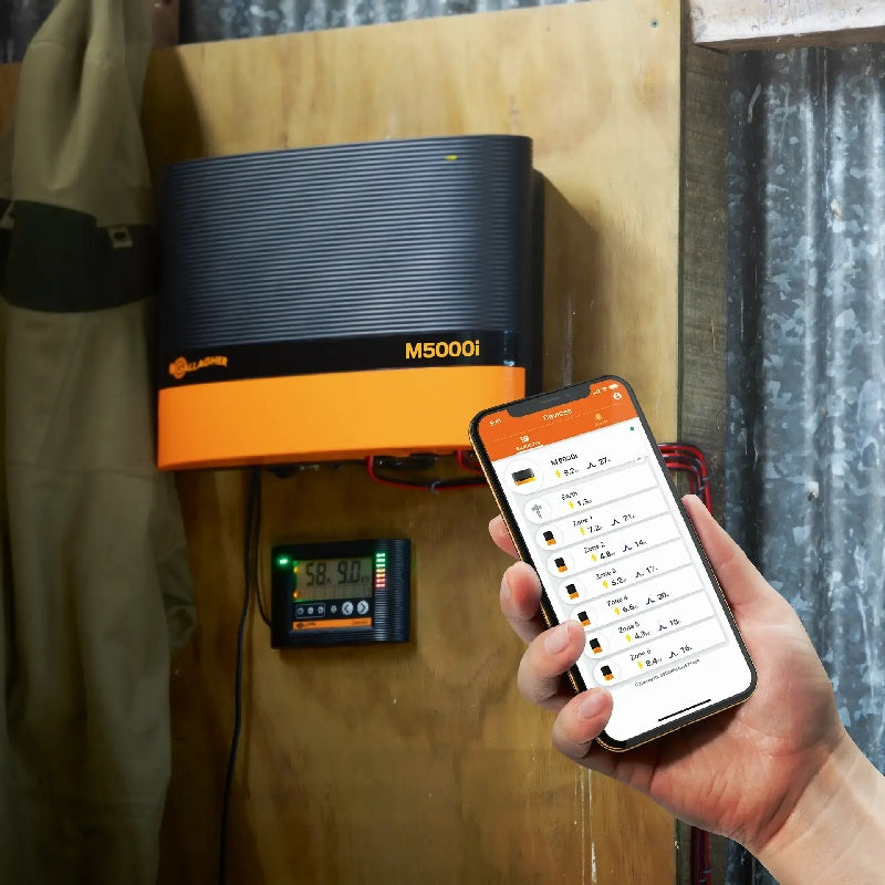 Gallagher M5000i Mains i Series Energiser (19J - 230V)