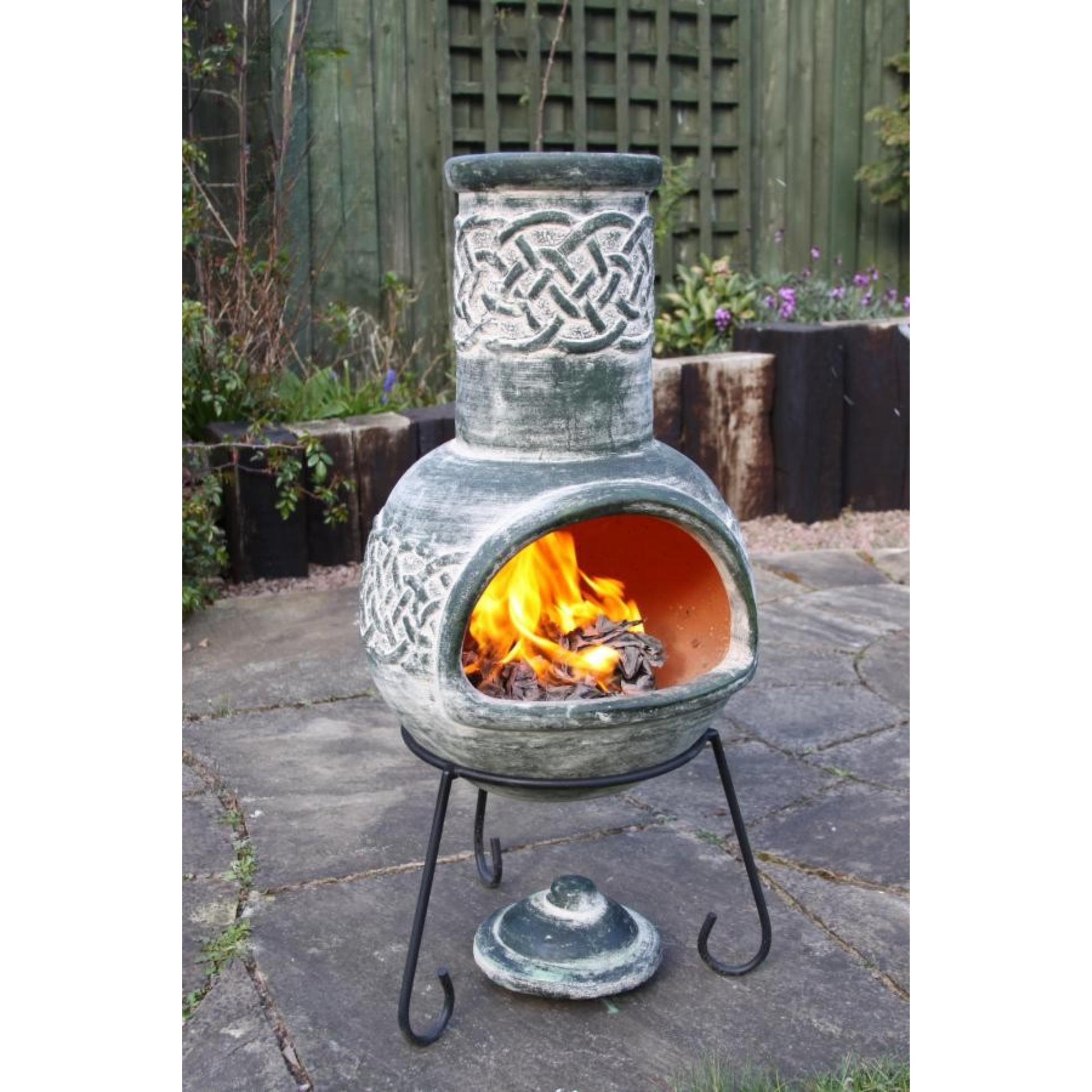 Gardeco Edyth Celtic Chimenea