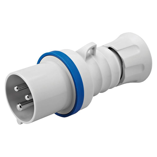 Gewiss 16A 2P+E 240V Industrial Plug IP44