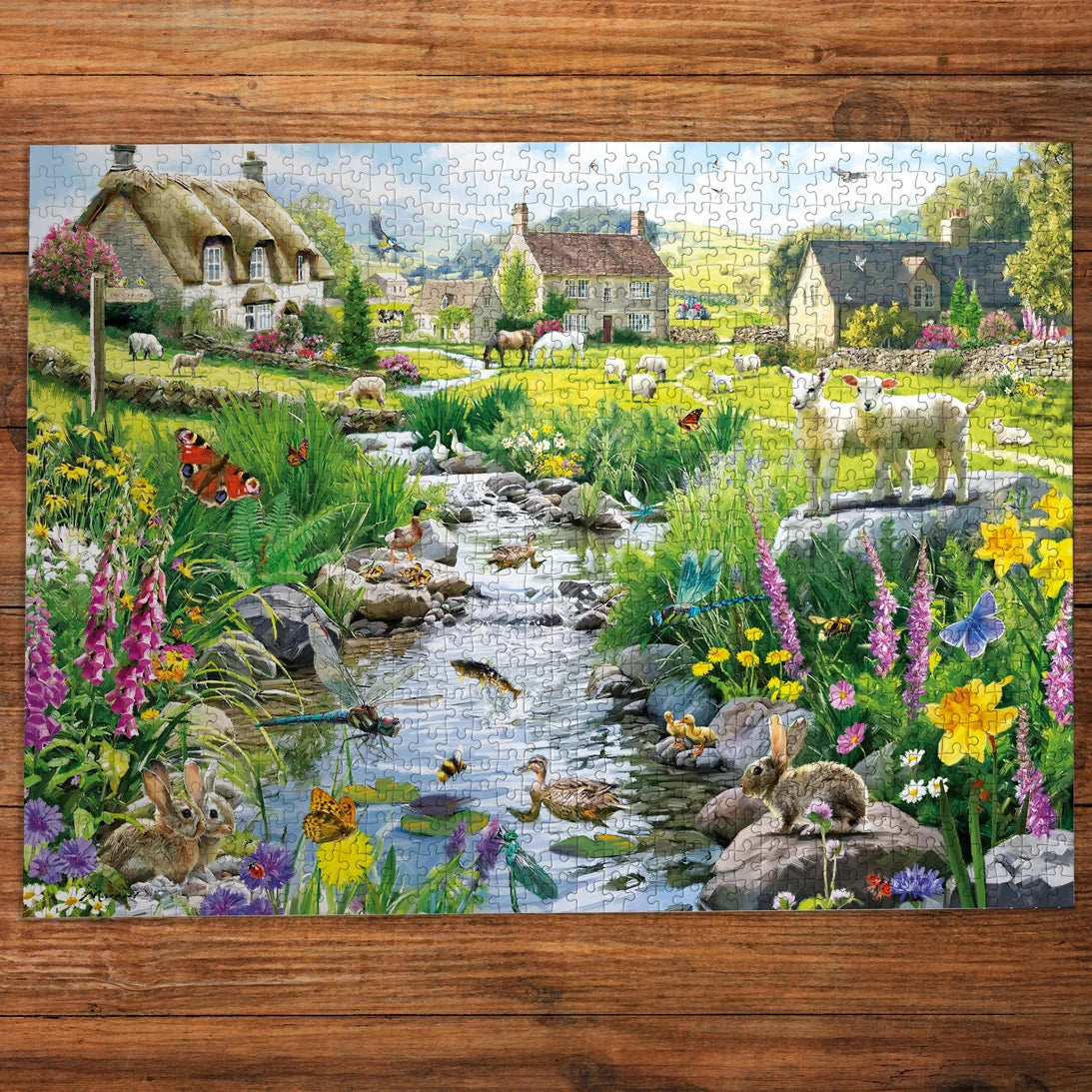 Gibsons Babbling Brook 1000 Piece Jigsaw Puzzle
