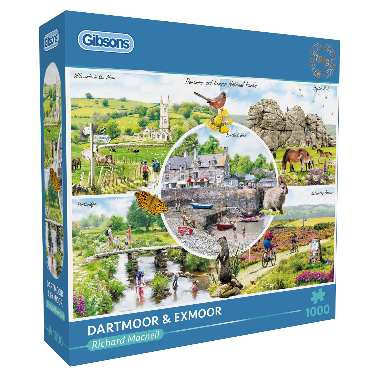 Gibsons Dartmoor & Exmoor 1000 Piece Jigsaw