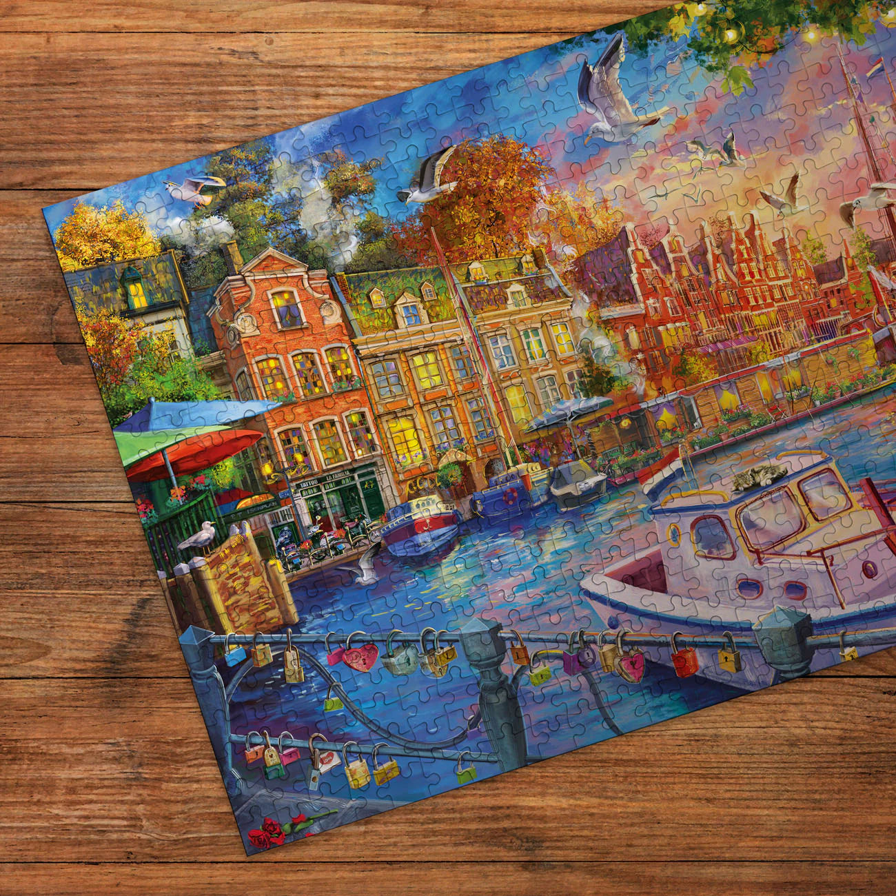 Gibsons Harbour Reflections 500 Piece Jigsaw
