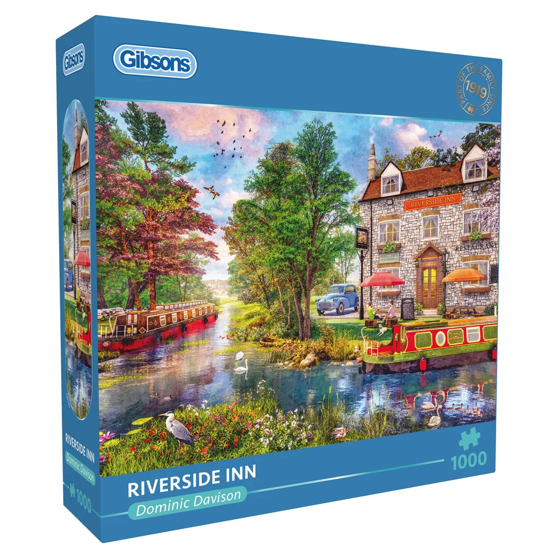 Gibsons Riverside Inn 1000 Piece Jigsaw Puzzle