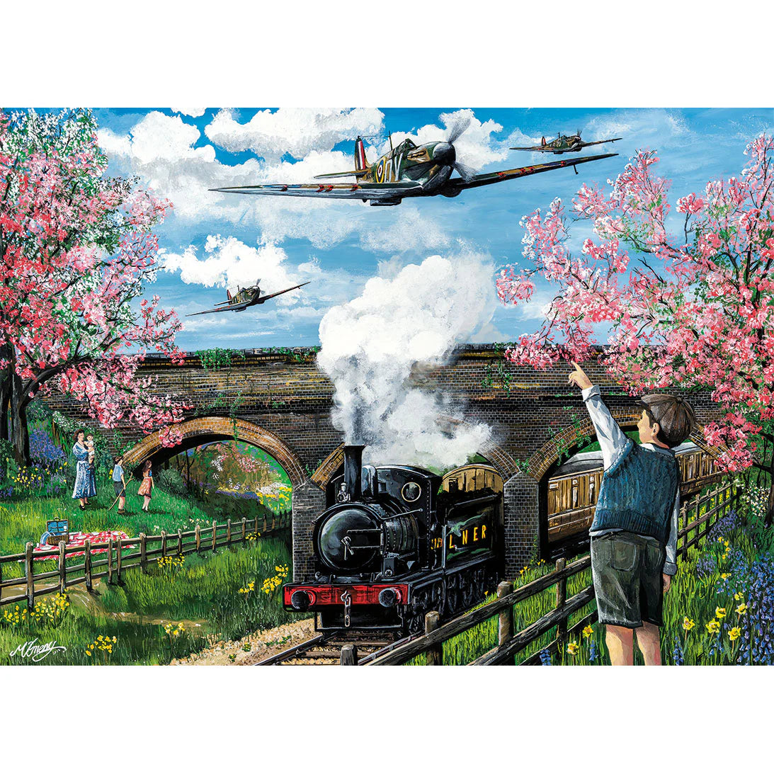 Gibsons Spitfire Suprise 1000 Piece Jigsaw