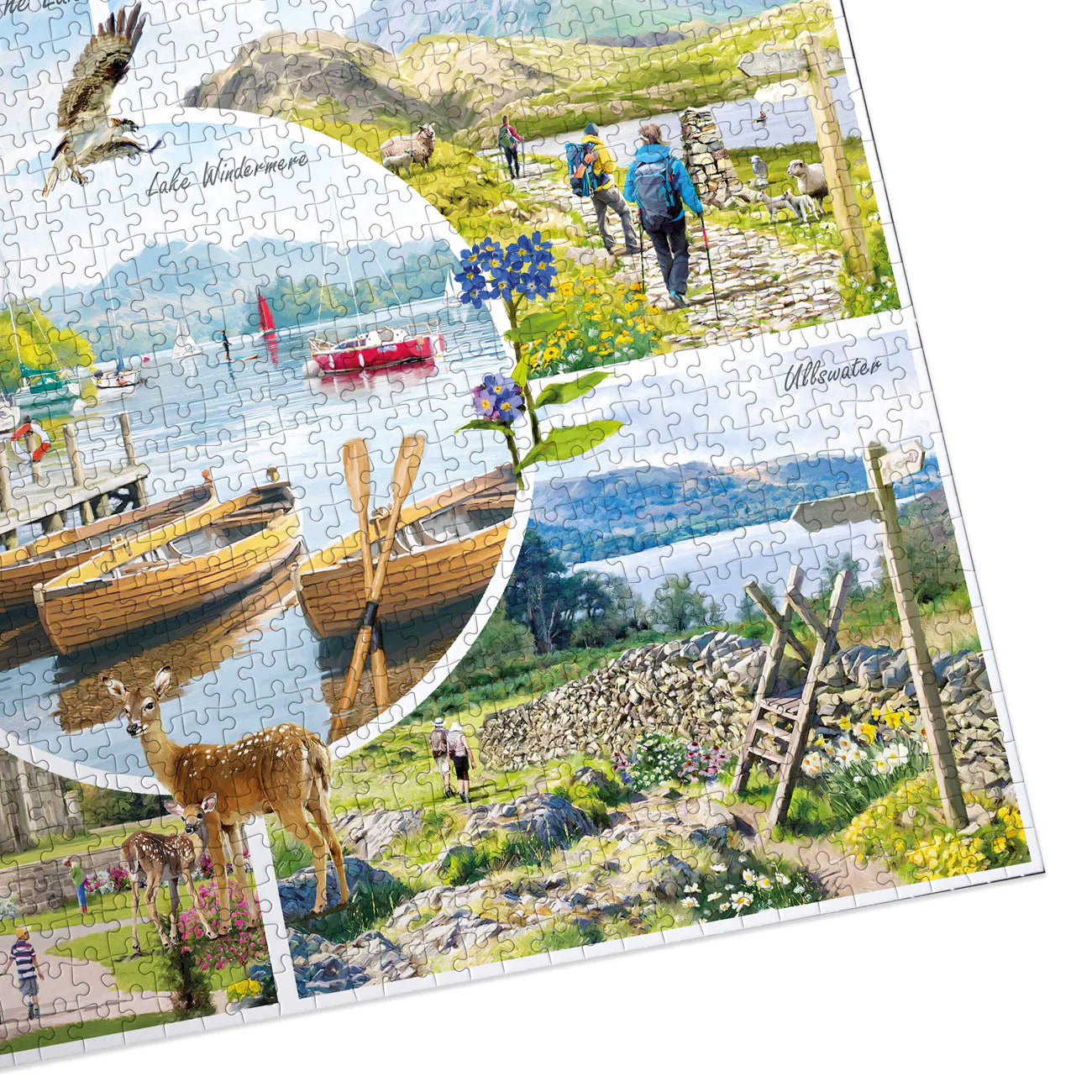 Gibsons The Lake District 1000 Piece Jigsaw Puzzle