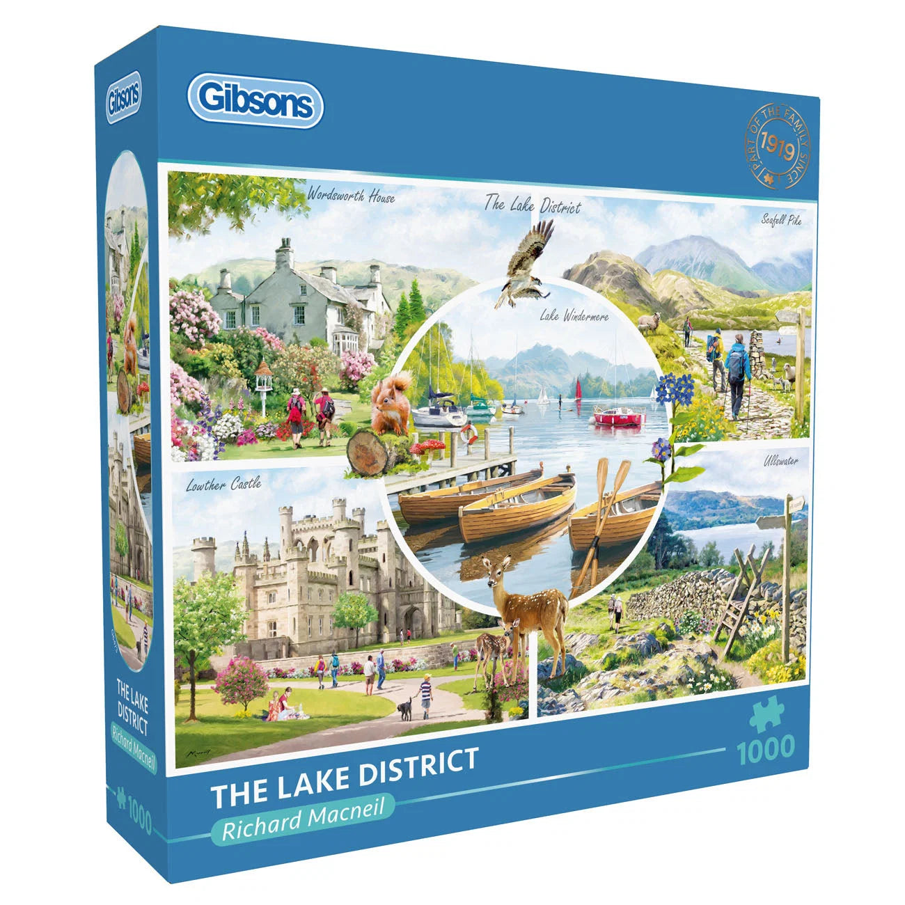 Gibsons The Lake District 1000 Piece Jigsaw Puzzle