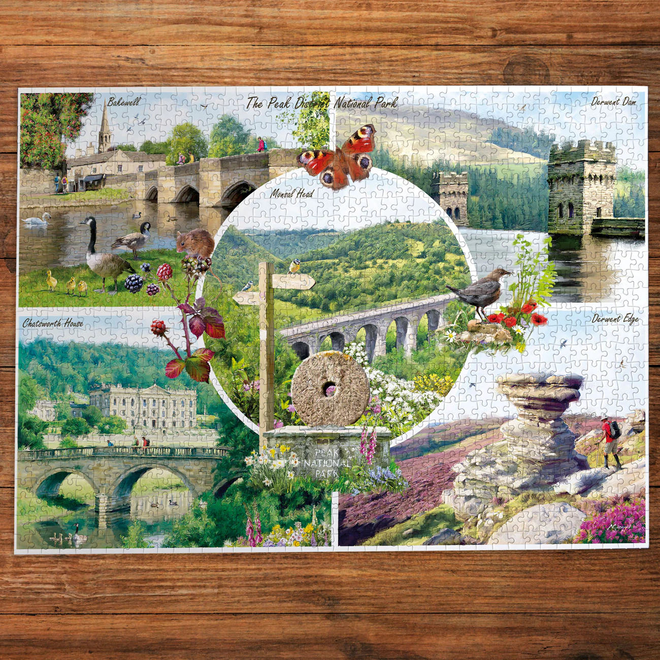 Gibsons The Peak District 1000 Piece Jigsaw