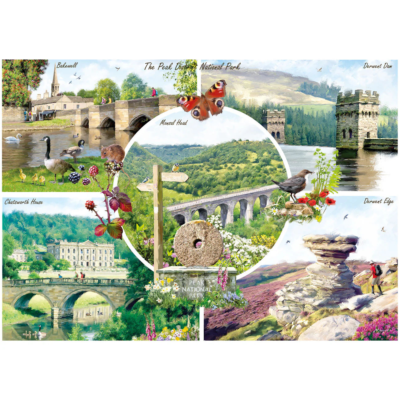 Gibsons The Peak District 1000 Piece Jigsaw