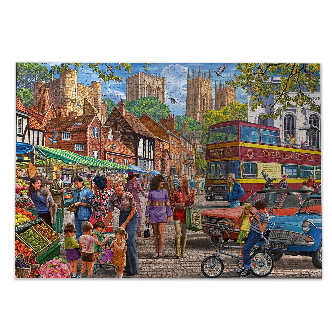 Gibsons York Market 250 XL Piece Jigsaw Puzzle