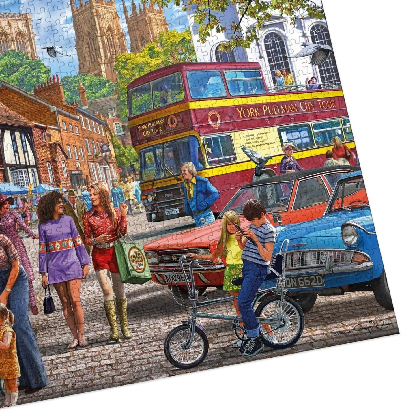 Gibsons York Market 250 XL Piece Jigsaw Puzzle