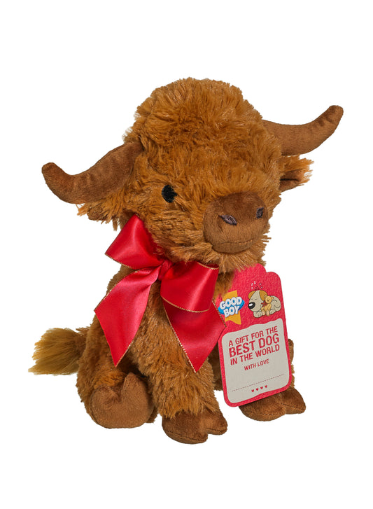Good Boy Highland Cow Gift Toy