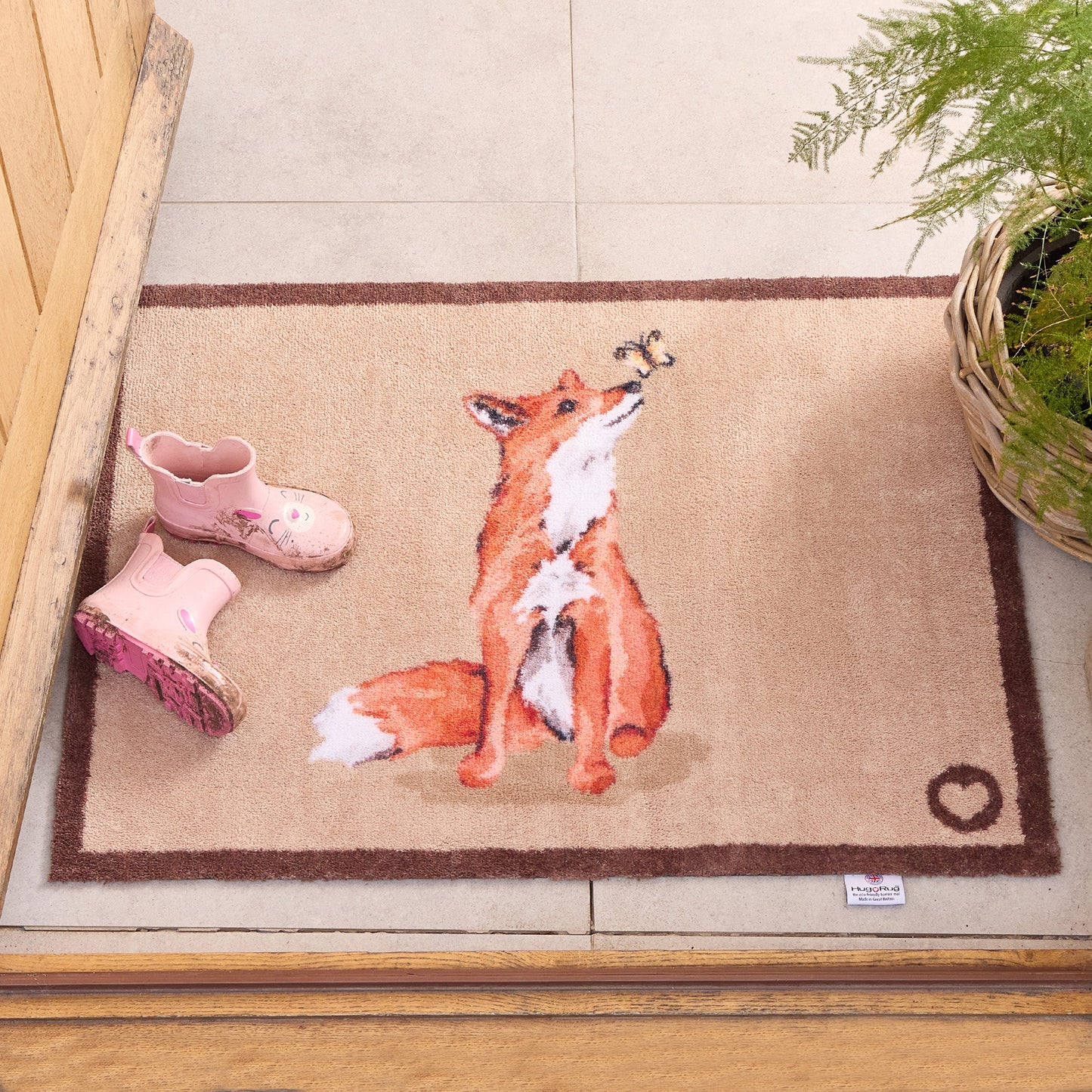 Hug Rug Ginger Fox Door Mat