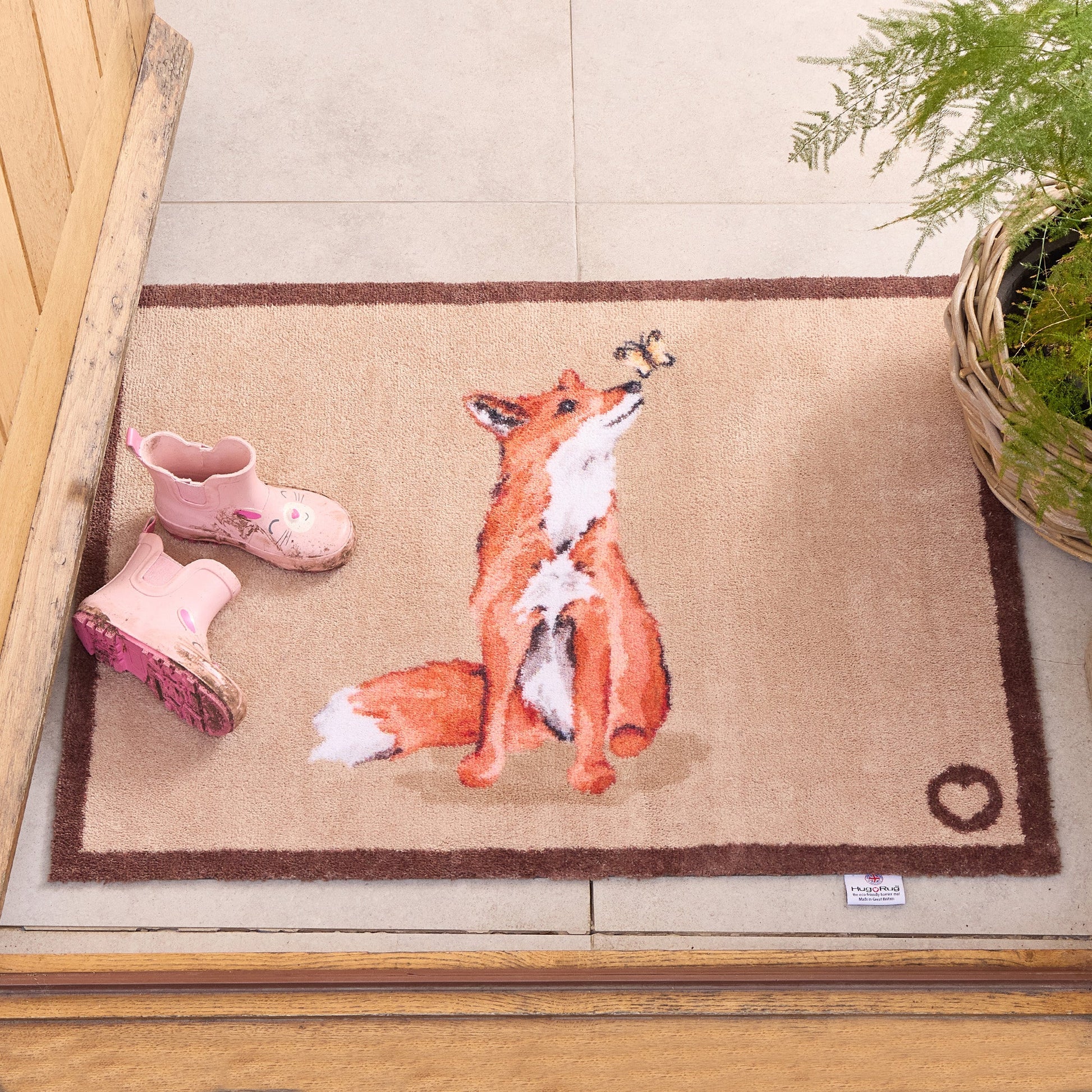 Hug Rug Ginger Fox Door Mat