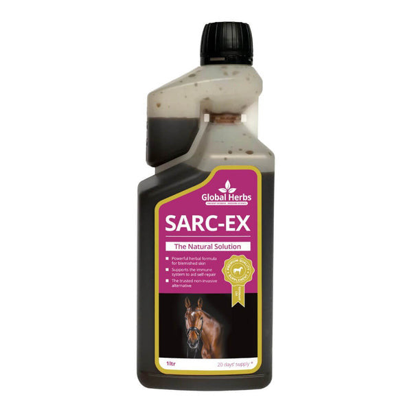 Global Herbs Sarc-Ex Liquid Horse Immune Support Supplement