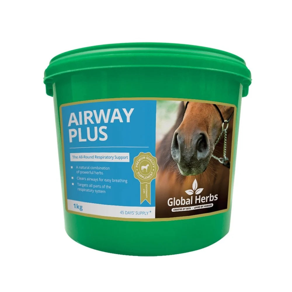 Global Herbs Airway Plus Powder Equine Respiratory Supplement