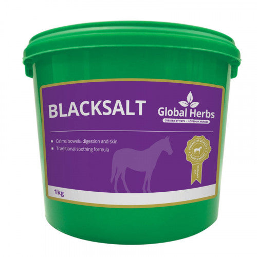 Global Herbs BlackSalt Equine Digestive & Skin Supplement