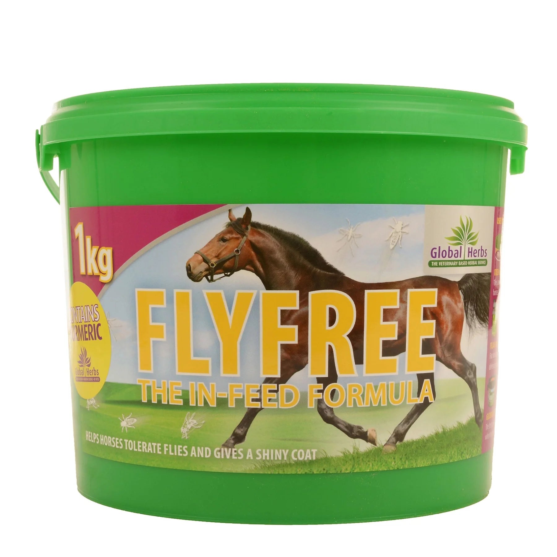 Global Herbs FlyFree Powder Anti-Fly Horse Supplement
